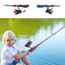 Load image into Gallery viewer, Kids Telescopic Fishing Pole Set