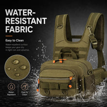 Load image into Gallery viewer, Tactical Fishing Chest Pack with Rod Holder
