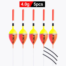 Load image into Gallery viewer, FTK Carp Big-Belly Vertical Floats 5-Pack