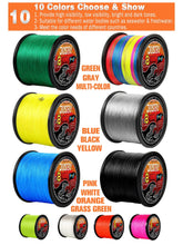 Load image into Gallery viewer, 8-Strand PE Braided Line 100–1000m