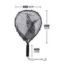 Load image into Gallery viewer, Ultralight Folding Silicone Mesh Landing Net