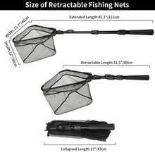 Load image into Gallery viewer, Aluminum Telescoping Landing Net