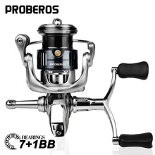 Load image into Gallery viewer, PROBEROS Spinning Reel – 7+1 Bearings Dual Handle