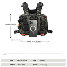 Load image into Gallery viewer, Convertible Fishing Chest &amp; Waist Pack