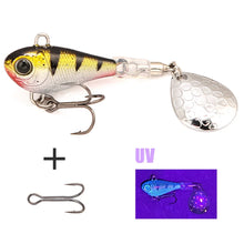 Load image into Gallery viewer, B&amp;U Spin Tail Spinner Blade Bait (5.6–13.4g)