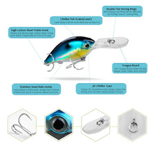 Load image into Gallery viewer, PROBEROS Rattling Crankbait 10cm / 16g