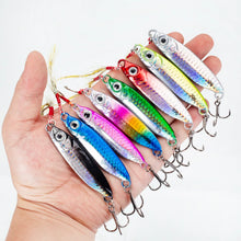 Load image into Gallery viewer, Slow-Sinking Metal Jig Set 8-Pack