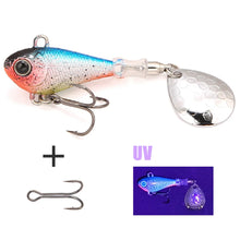 Load image into Gallery viewer, B&amp;U Spin Tail Spinner Blade Bait (5.6–13.4g)
