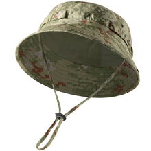 Load image into Gallery viewer, Camo Tactical Fishing Boonie
