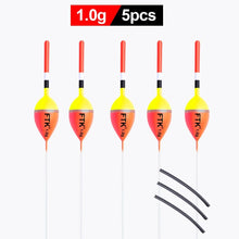 Load image into Gallery viewer, FTK Carp Big-Belly Vertical Floats 5-Pack