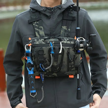 Load image into Gallery viewer, Convertible Fishing Chest &amp; Waist Pack