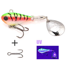 Load image into Gallery viewer, B&amp;U Spin Tail Spinner Blade Bait (5.6–13.4g)