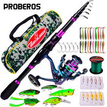 Load image into Gallery viewer, PROBEROS 2.1m Rod &amp; Reel Combo