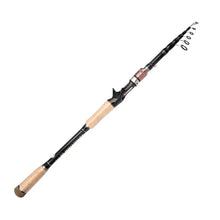 Load image into Gallery viewer, Carbon Fiber Telescopic Lure Rod – Medium Power (~11 lb)