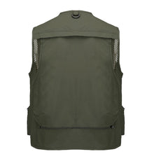 Load image into Gallery viewer, Quick-Dry Multi-Pocket Mesh Fishing Vest