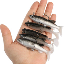 Load image into Gallery viewer, 5pcs Soft Lure Kit 8cm