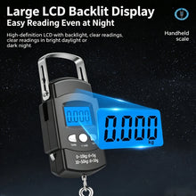 Load image into Gallery viewer, Digital Fish Scale with Ruler 50kg