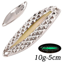 Load image into Gallery viewer, Sequin Feather-Tail Spinner Spoon (2.5–20g)