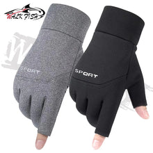 Load image into Gallery viewer, WALK FISH Fleece Winter Fishing Gloves