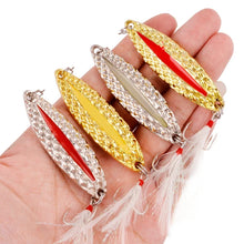 Load image into Gallery viewer, Sequin Feather-Tail Spinner Spoon (2.5–20g)