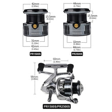 Load image into Gallery viewer, PROBEROS Spinning Reel – 7+1 Bearings Dual Handle