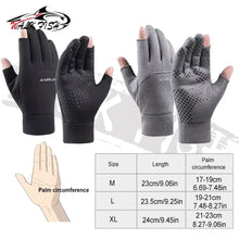 Load image into Gallery viewer, WALK FISH Fleece Winter Fishing Gloves