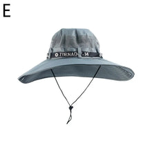 Load image into Gallery viewer, Wide Brim Mesh Fishing Bucket Hat