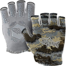 Load image into Gallery viewer, Aventik UPF 50+ Fingerless Fishing Gloves