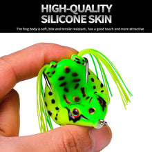 Load image into Gallery viewer, Soft Ray Frog Topwater Lure with Hook (5–17.5g)