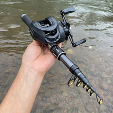 Load image into Gallery viewer, Sea Fishing Telescopic Rod &amp; Reel Combo, 1.5–2.4m