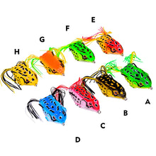 Load image into Gallery viewer, Soft Ray Frog Topwater Lure with Hook (5–17.5g)