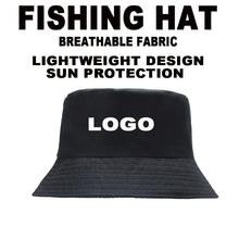 Load image into Gallery viewer, Breathable Fishing Bucket Hat
