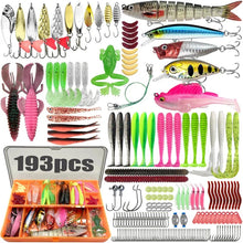 Load image into Gallery viewer, Multi-Lure Tackle Box Kit 83–409pcs