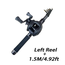 Load image into Gallery viewer, Sea Fishing Telescopic Rod &amp; Reel Combo, 1.5–2.4m