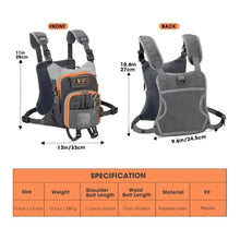 Load image into Gallery viewer, Ultra-Light Fly Fishing Chest Pack