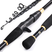 Load image into Gallery viewer, Sougayilang Compact Telescopic Carbon Rod (1.8–2.4m)