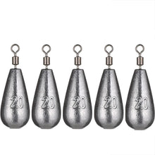 Load image into Gallery viewer, Water Drop Carp Sinkers 3.5–20g