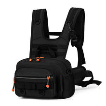 Load image into Gallery viewer, Tactical Fishing Chest Pack with Rod Holder
