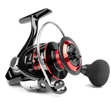Load image into Gallery viewer, DEUKIO Metal Spool Spinning Reel – 12kg Max Drag (2000–7000)