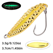 Load image into Gallery viewer, Sequin Feather-Tail Spinner Spoon (2.5–20g)