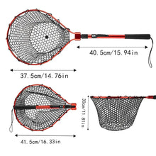 Load image into Gallery viewer, Folding Silicone Mesh Landing Net