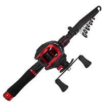 Load image into Gallery viewer, Carbon Fiber Casting Rod Reel Combo 2.1m