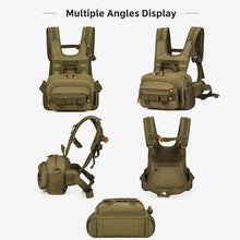 Load image into Gallery viewer, Tactical Fishing Chest Pack with Rod Holder