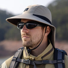 Load image into Gallery viewer, Neck Flap Wide Brim Fishing Hat