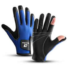Load image into Gallery viewer, Three-Finger Exposed Anti-Slip Fishing Gloves
