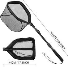 Load image into Gallery viewer, Aluminum Telescoping Landing Net