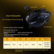 Load image into Gallery viewer, DMK Yancey Qinglan DC Baitcasting Reel 8.5:1