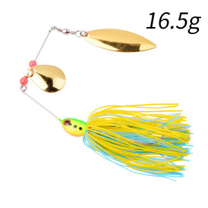 1pcs Spinner Bait 10G 16G 17g Hard Fishing Lure