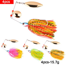 Load image into Gallery viewer, 4pcs/8Pcs Fishing Lure Spinners Spoon Bait Sets