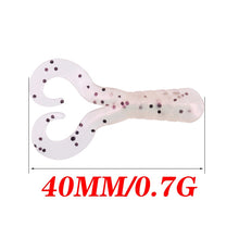 Load image into Gallery viewer, 20pcs Soft Silicone Lures 4cm 0.7g With Shrimp Scent